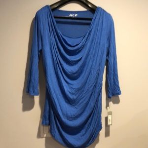 NWT Apt 9 blue top